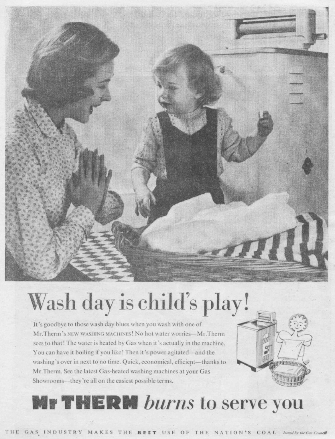 Wash day is child's play!