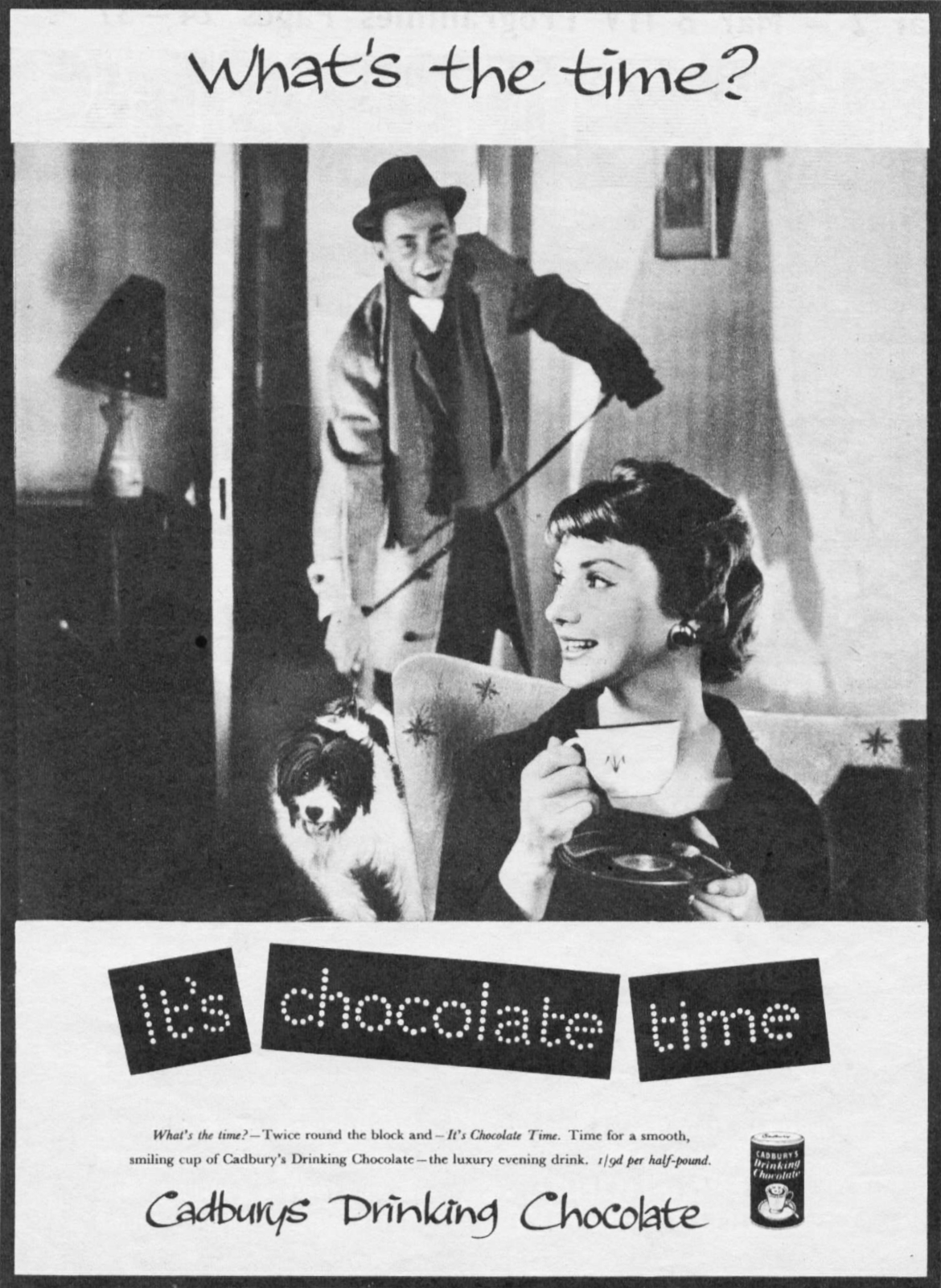 What's the time? It's chocolate time